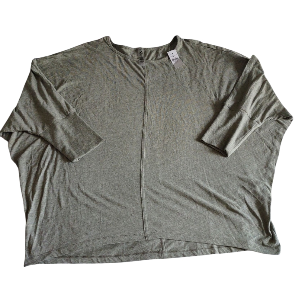 Lou & Grey XXL Modal Blend Sage Green Dolman Top